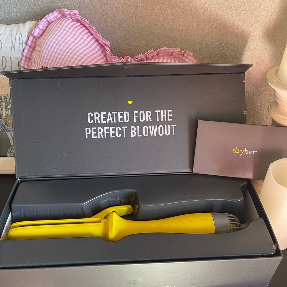 Drybar The Straight Shot Blow-Drying Flat Iron Hair Styling Tool